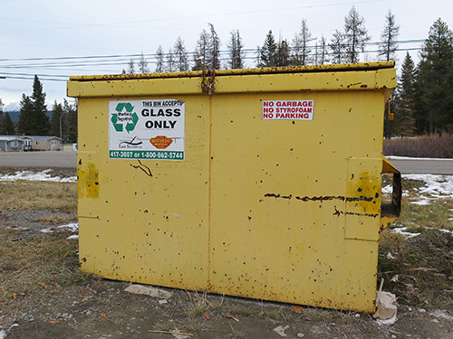 City of Cranbrook - Yellow Recycling Bins