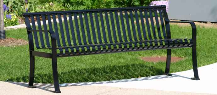 Cranbrook steel cheap swing bench