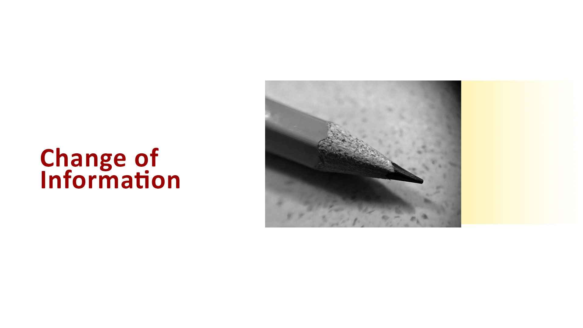 Page header image for Change Of Property Owner Information - Mailing Address Change